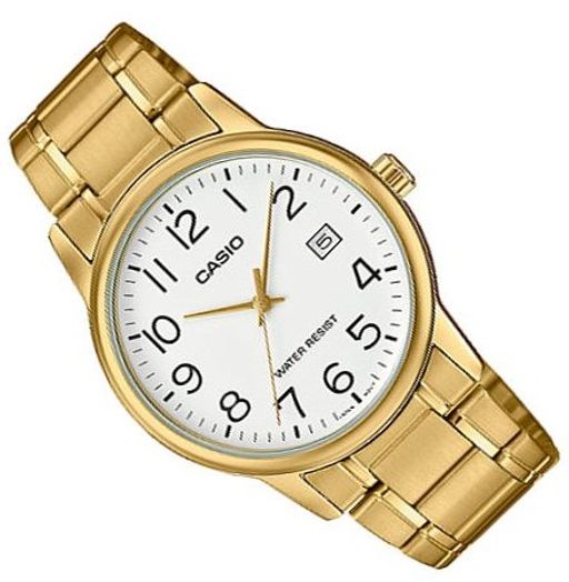 Montre À Quartz Pour Homme Affichage Analogique Et Bracelet En Acier Inoxydable-mtp-v002g-7b2udf thumbnail 3