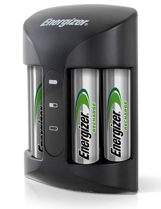 Chargeur De Batteries Aa Et Aaa Accu Recharge Pro + 4 Piles Aa 2000mah Avec Indicateur Led thumbnail 4