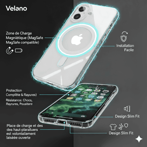Coque Magsafe Pour Iphone 17 thumbnail 2