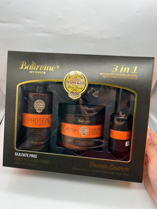 Pack Soin Cheveux Protéine – Shampoing 300ml + Masque 250ml + Sérum 50ml thumbnail 2