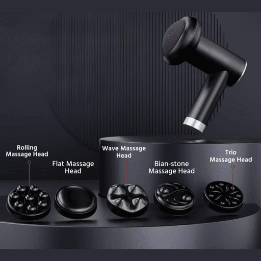 Yx‑710 Electric Body Massager – Appareil De Massage Électrique Sans Fil Avec 5 Têtes Et 6 Vitesses (couleur Sans Disponibilité) thumbnail 1