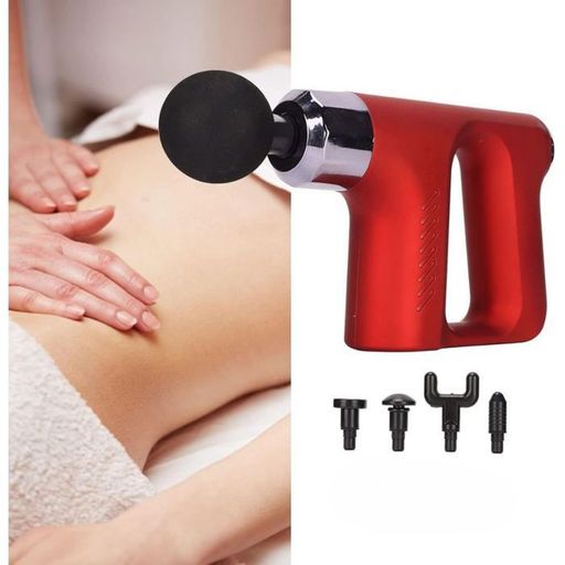 Pistolet Massage Musculaire 4 Têtes 5 Modes thumbnail 2