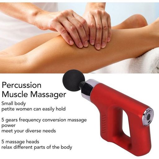 Pistolet Massage Musculaire 4 Têtes 5 Modes thumbnail 3