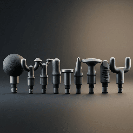Pistolet De Massage Musculaire – 9 Têtes Interchangeables thumbnail 4