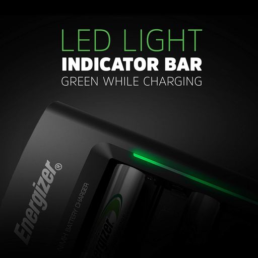 Chargeur Rechargeable Universel Energizer Pour Piles C Cell, D Cell, Aa, Aaa Et 9v thumbnail 5