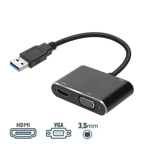 Adaptateur Usb Vers Hdtv Et Vga thumbnail 2