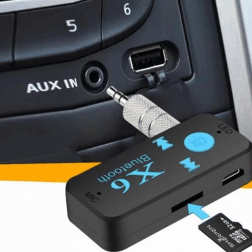 Récepteur Bluetooth Bt-x6 5.0 + Dvr - Audio Stéréo Aux 3.5mm Voiture thumbnail 3