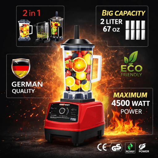 Blender Haute Performance 2 En 1 Kraft Line K-002 – 2,5 L thumbnail 2