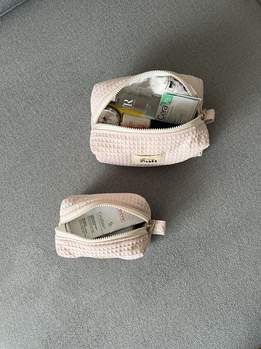 Pack Trousse Medium & Small [rose Nid D'abeille] thumbnail 2