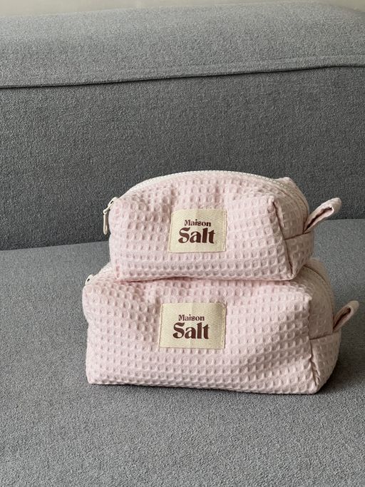 Pack Trousse Medium & Small [rose Nid D'abeille] thumbnail 3