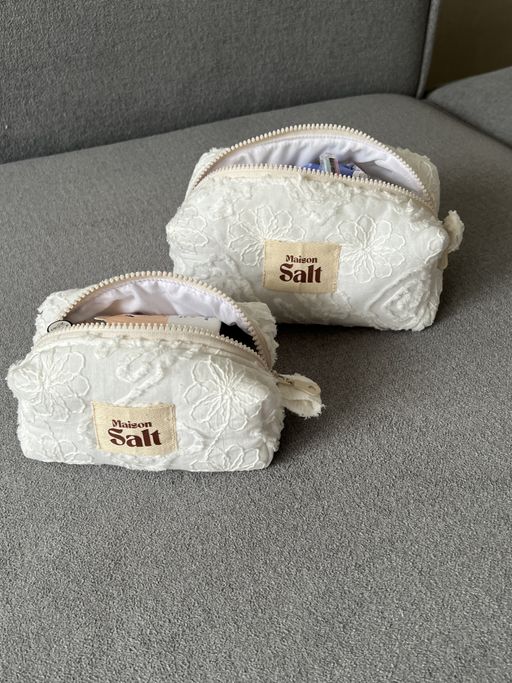 Pack Trousse Medium & Small [fleurie Blanche] thumbnail 1