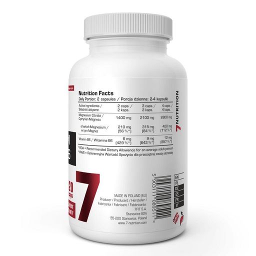 Magnésium Citrate + B6 - Énergie & Anti-fatigue - Réduction Stress thumbnail 2