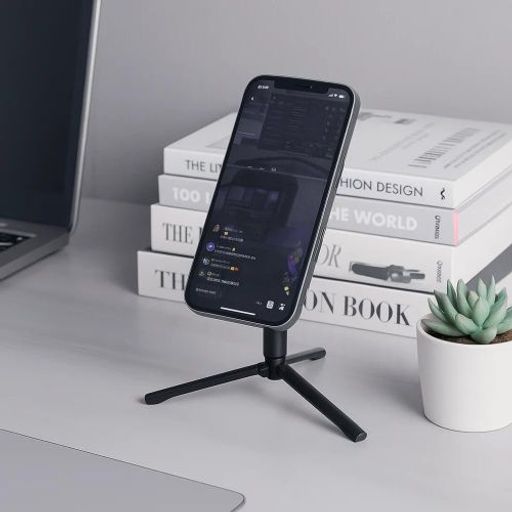 Vr-12 – Trépied Magnétique Support Téléphone Carabiner 360° thumbnail 3