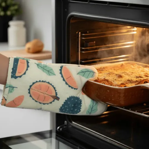 Gants De Cuisine En Silicone, Résistants À La Chaleur, Antidérapants Et Étanches, Parfaits Pour Le Four (colleur Désigne Aléatoire) thumbnail 2