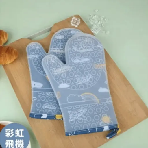 Gants De Cuisine En Silicone, Résistants À La Chaleur, Antidérapants Et Étanches, Parfaits Pour Le Four (colleur Désigne Aléatoire) thumbnail 5