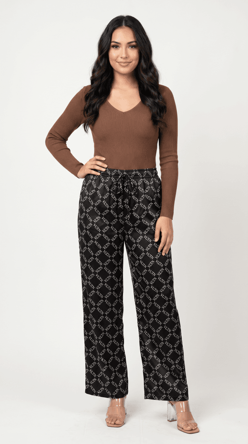 Pantalon Large Fluide Imprimé thumbnail 2