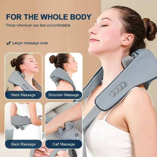Masseur Électrique Avec Chaleur – Rechargeable ( Couleur Aléatoire ) thumbnail 4
