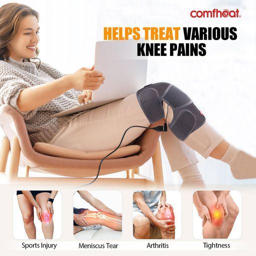 Pro Knee Wrap — Genouillère Chauffante Intelligente thumbnail 6