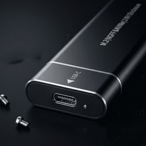 Boîtier Externe M.2 Ssd Vers Usb-c thumbnail 3