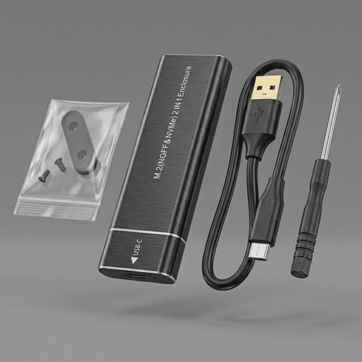 Boîtier Externe M.2 Ssd Vers Usb-c thumbnail 7