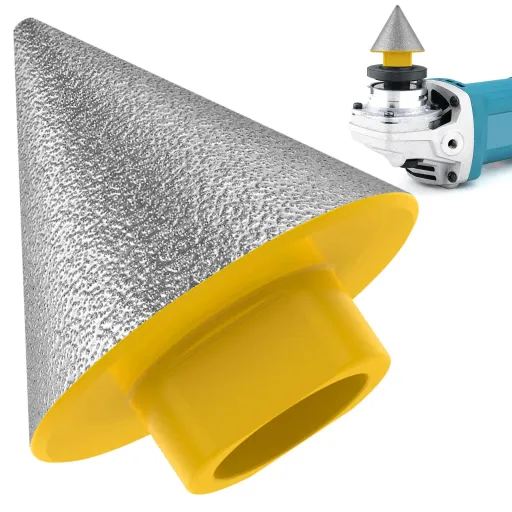 Mèche À Chanfreiner Diamantée De Qualité Supérieure M14 ,coupe-carreaux, Marbre, Béton, Scie Cloche 20-48 thumbnail 6