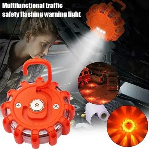 Lampe Clignotante Et Plaque De Panne Magnétique Pour Voiture 1pcs thumbnail 1