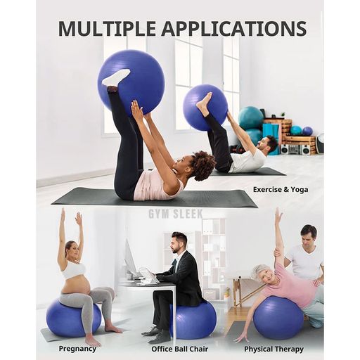 Ballon De Yoga Et Fitness Anti-explosion, Antidérapant thumbnail 4