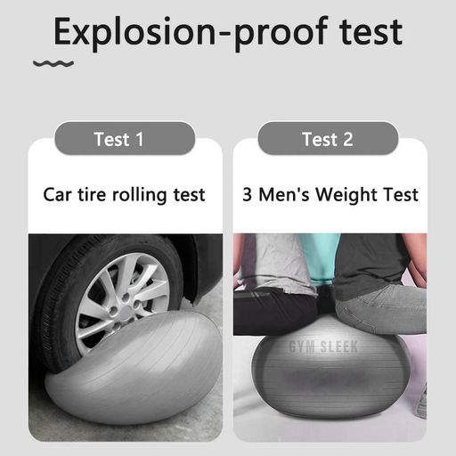 Ballon De Yoga Et Fitness Anti-explosion, Antidérapant thumbnail 6