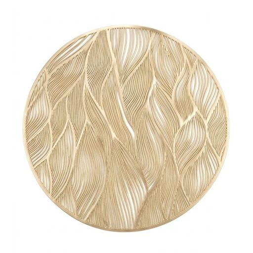 Set De Table Décoratif Circulaire Au Design De Vagues Artistiques Nappe thumbnail 2