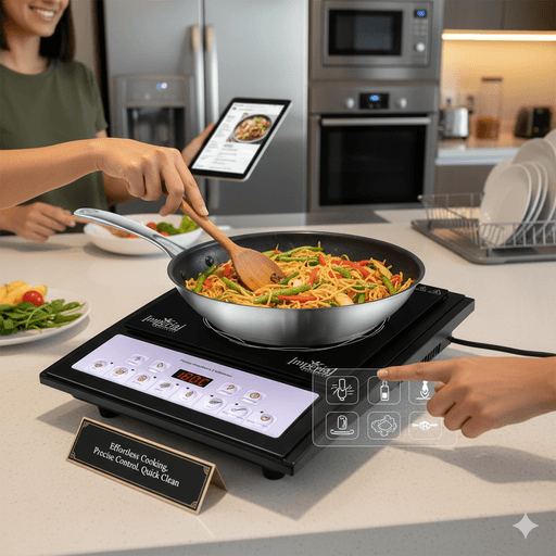 Réchaud Électrique Simple Pour Cuisson Rapide thumbnail 3