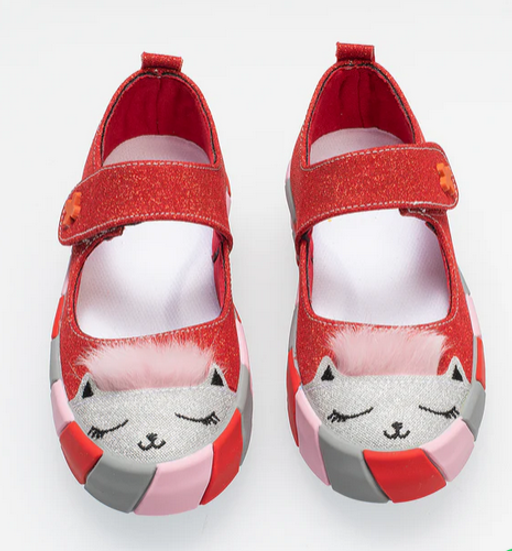Fairy Tale Red Ballerina Shoes – Casabony Edition thumbnail 3
