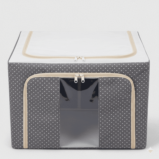 Boîte De Rangement Pliable Grande Capacité Pour Vêtements Et Organisation Maison – Couleur Aléatoire thumbnail 2