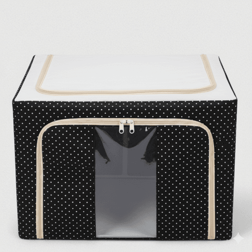 Boîte De Rangement Pliable Grande Capacité Pour Vêtements Et Organisation Maison – Couleur Aléatoire thumbnail 4