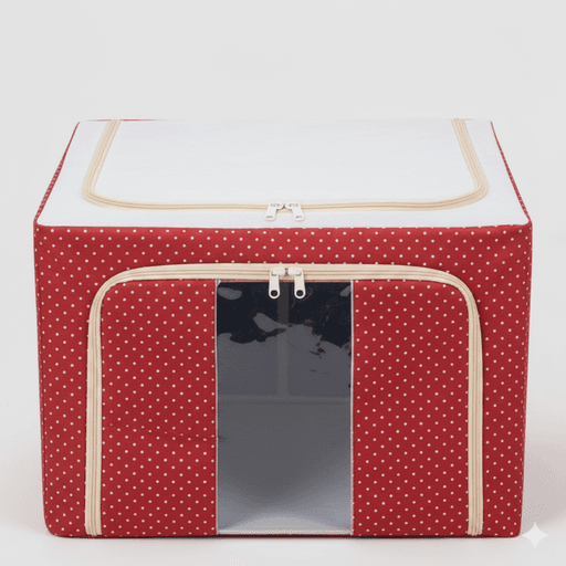 Boîte De Rangement Pliable Grande Capacité Pour Vêtements Et Organisation Maison – Couleur Aléatoire thumbnail 5