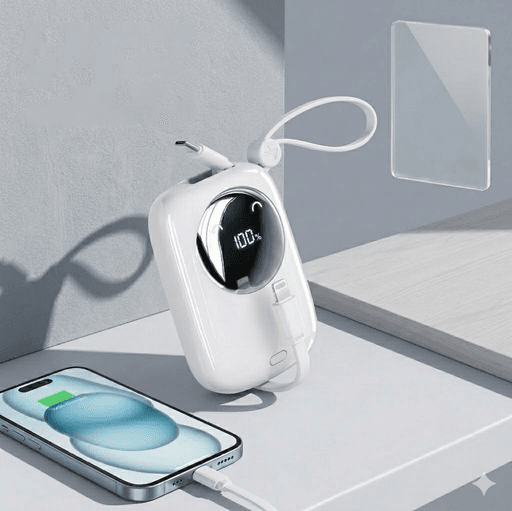 Mini Power Bank 10000mah – Batterie Externe Compacte À Charge Rapide thumbnail 2