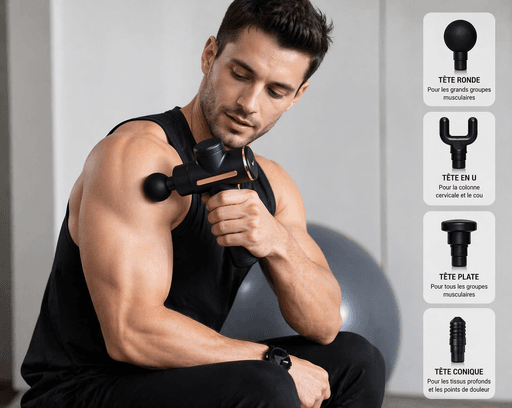 Pistolet De Massage Électrique Musculaire thumbnail 2