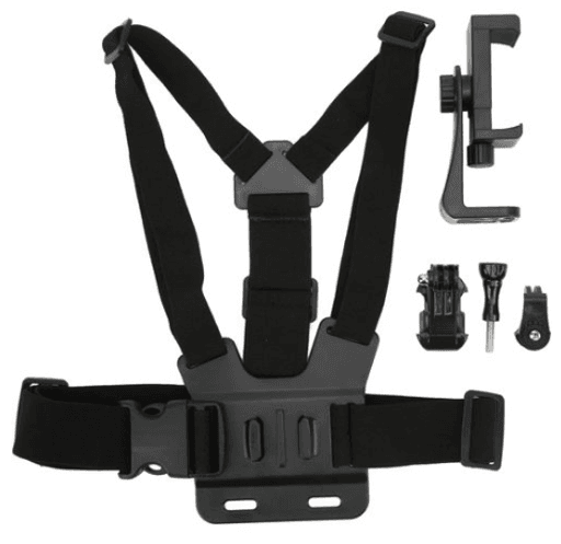 Support Poitrine Pour Caméra Sport – Réglable Avec Rotation 360° thumbnail 4