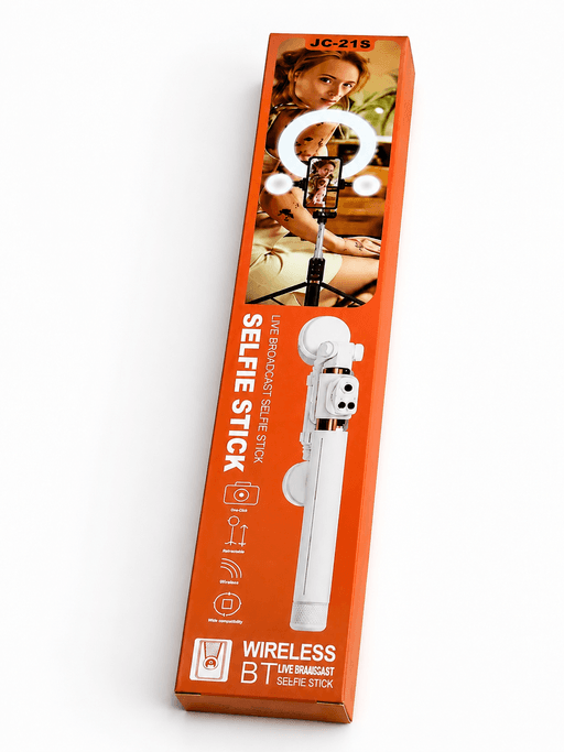 Selfie Stick Intelligent Avec Éclairage Led, Télécommande Et Trépied Intégré thumbnail 2