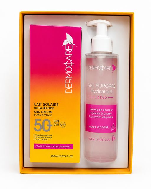 Le Duo Spf 50+ – Lait Solaire Ultra-défense + Gel Surgras Hydratant thumbnail 2