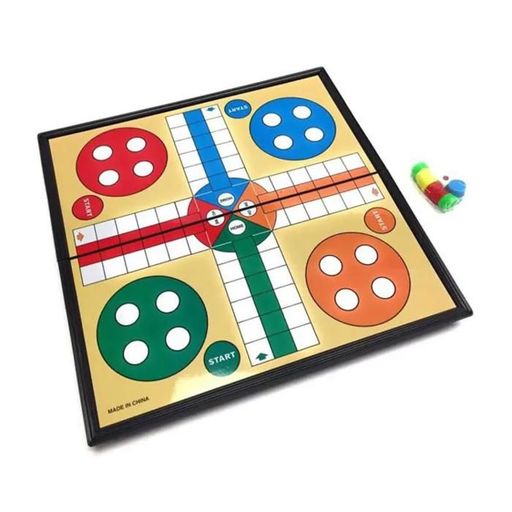 Jeu De Société De Voyage Pliable Magnétique Ludo thumbnail 2