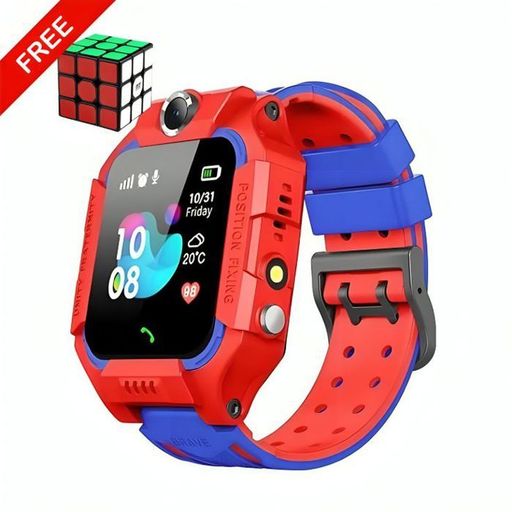 Montre Intelligente Pour Enfant Rouge - Smart Watch thumbnail 1