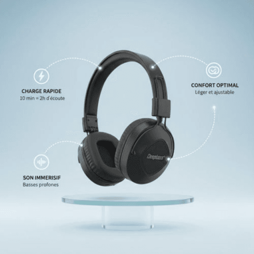 Casque Bluetooth R22 thumbnail 2