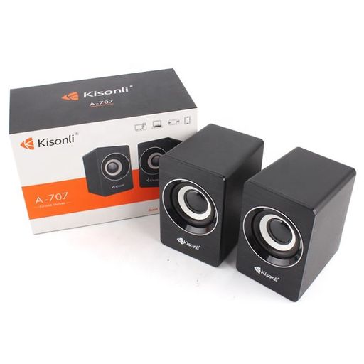 Haut Parleurs Stereo Usb 2.0 2 × 3w Jack 3,5 Mm A-707 thumbnail 3