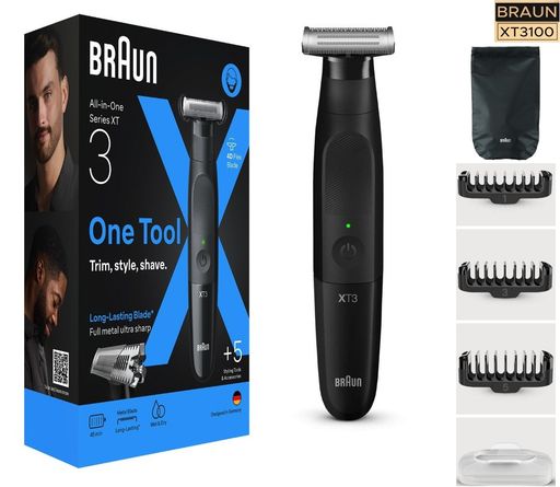 Tondeuse A Barbe Et Rasoir Séries X Pour Hommes Xt3100 (xt3) Avec 5 Accessoires thumbnail 1