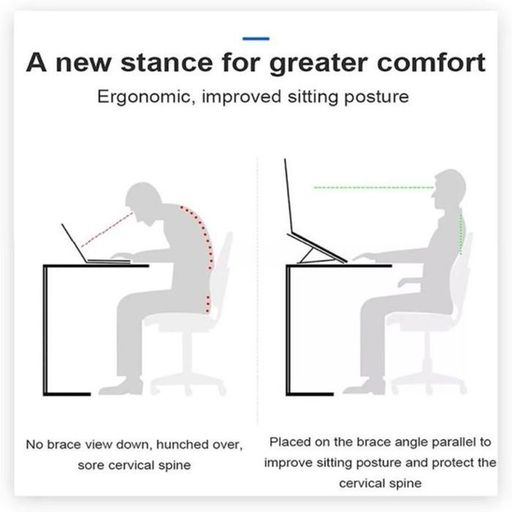 Support PC Portable Pliable Réglable thumbnail 6