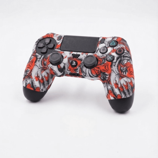 Coque De Protection Silicone Pour Manette Ps4 – Design Aléatoire thumbnail 8