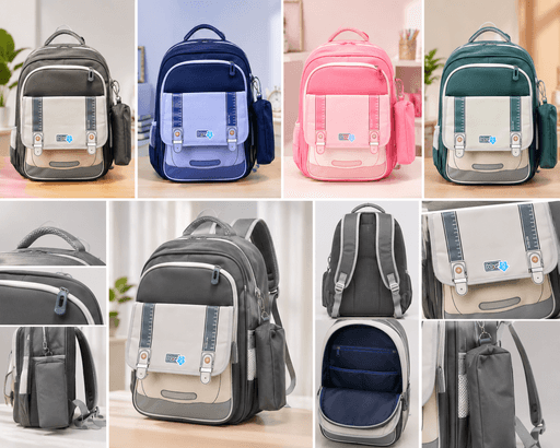 Sac À Dos Multifonction Multi-design Élégant, Pratique Et Spacieux Couleur Aléatoire thumbnail 1
