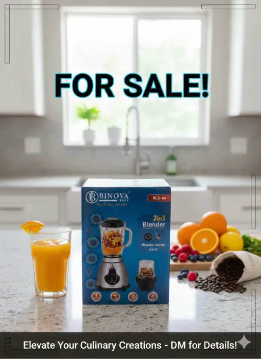Blender 2000, Max 5 Vitesses, Bol En Verre 1,5l + Moulin À Épices thumbnail 1