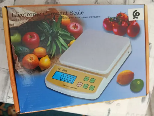 Balance De Cuisine Électronique Sf-400a – 10kg / 1g thumbnail 2