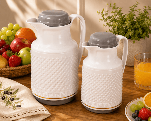 Set De 2 Bouteilles Isotherme Avec Poignées – Design Élégant 1l 0.5l thumbnail 2